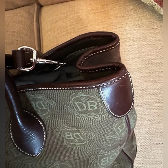 Dooney & Burke Signature Monogram Canvas Tote - Picture 9 of 17